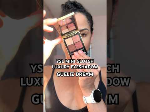 SMOKEY BRICK EYES 💫 YSL Mini Clutch Luxury Eyeshadow Palette - Gueliz Dream