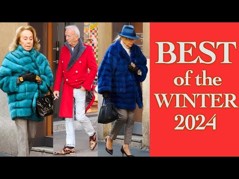 Only the Most Beautiful Outfits and the Most Stylish People of winter 2024 in Italy ๐ฎ๐น