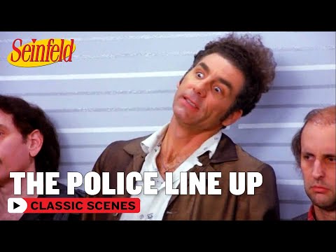 Kramer Uses Tupperware And Joins A Police Line Up | The Beard | Seinfeld