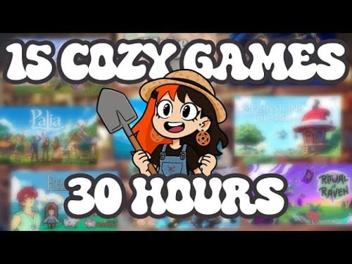 I Played 15 COZY GAMES to find the best one