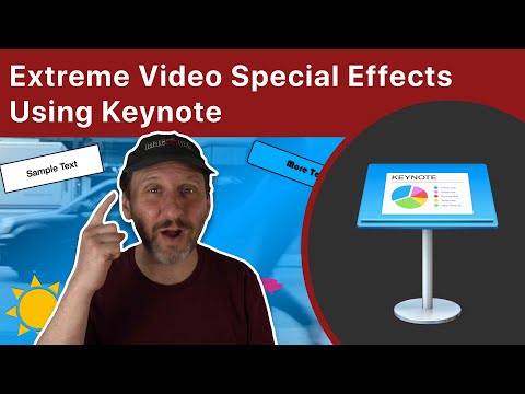 Extreme Video Special Effects Using Keynote
