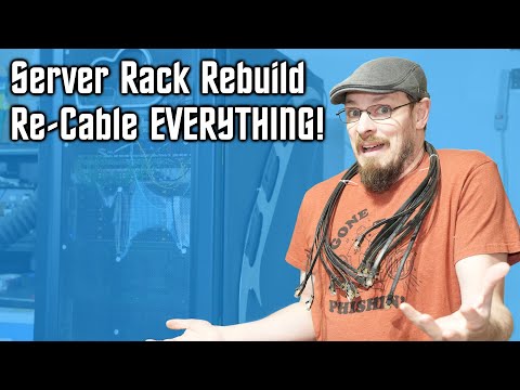 Rack Rebuild 2026 - Re-Cabling Everything