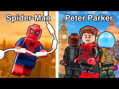 I Built Spider-Man Movies In Lego