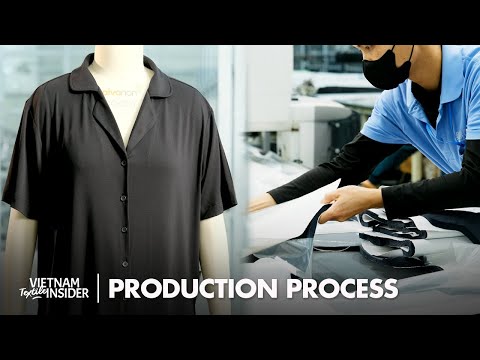 Professional Process of Mass Manufacturing Sleep Shirts in Vietnam Factory | Vietnam Textile Insider