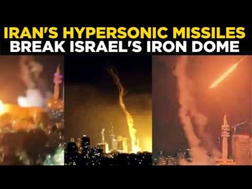 Iran Attacks Israel LIVE | Iran’s Hypersonic Missiles Break Israel’s Iron Dome | Tel Aviv | Tehran