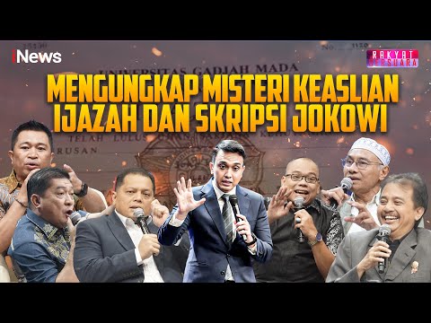 FULL Bongkar Fakta Tudingan Palsu Ijazah dan Skripsi Jokowi | Rakyat Bersuara | 22/04