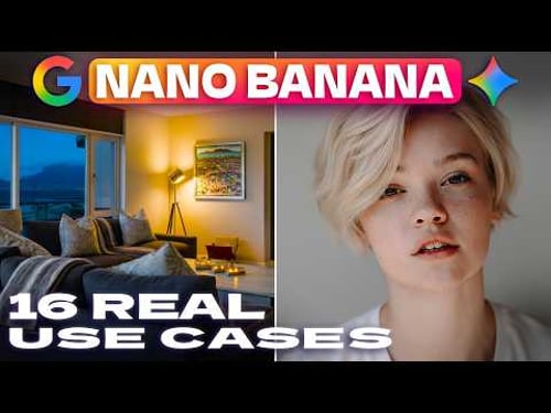 NANO BANANA TUTORIAL: 16 Prompts & Pro Tips (Google Gemini 2.5 Flash Image)