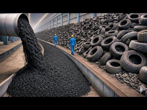 Inside Asphalt Factory – How Rubberized Asphalt Creates Long-Lasting Roads (Full Process)