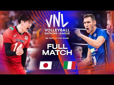 🇯🇵 JPN vs. 🇮🇹 ITA - Bronze Medal Match | Men's VNL 2023 | Full Match