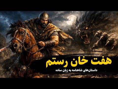هفت خان رستم | داستان های شاهنامه به زبان ساده