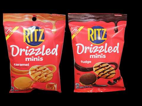 Ritz Drizzled Minis: Caramel & Fudge Review