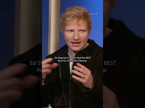 Ed Sheeran Reveals THIS Holiday Hack