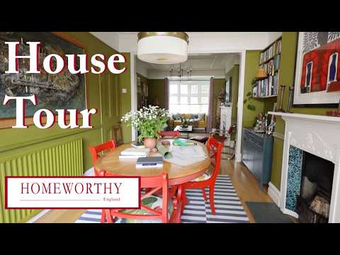 ENGLISH HOUSE TOUR | A West London Home with Bold & Eclectic Style