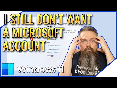 I STILL Don't Want a Microsoft Account!!