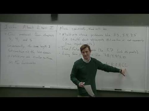 Proof, Set Theory, and Logic - Exam 2 Review Day