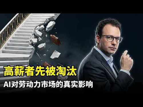 【人工智能】谁会首先被AI淘汰 | Anthropic官方报告 | 2026就业市场 | 程序员风险 | 毕业生入职率暴跌 | Claude真实数据 | 劳动力重组 | AGI时代生存