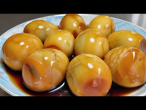 This is the correct way to make tea eggs. The tea is fragrant and delicious,