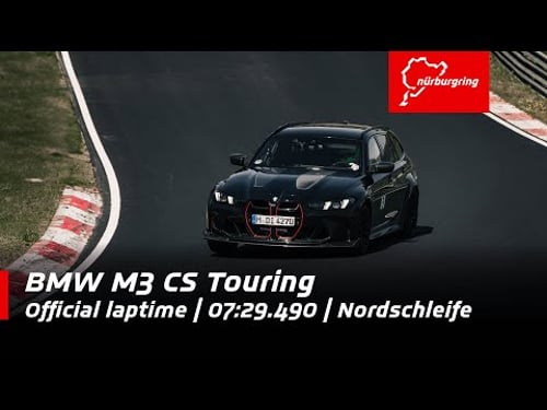 BMW M3 CS Touring | 07:29.490 official laptime | Nordschleife