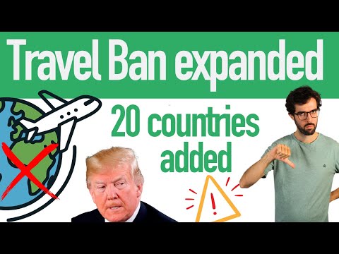 Travel ban expanded to more countries (December 2025)