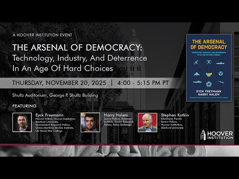 The Arsenal Of Democracy: Technology, Industry, And Deterrence In An Age Of Hard Choices