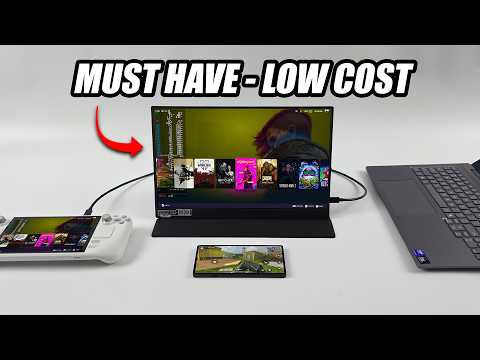 The Best $65 Gaming Accessory? Nnoc Portable Monitor!