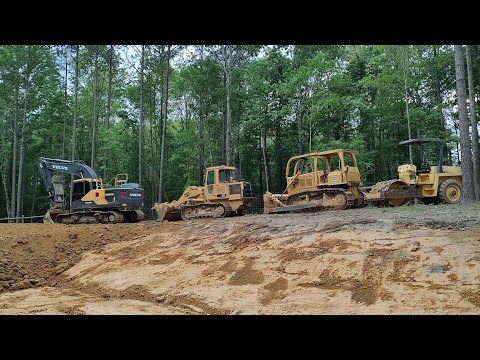 Giving The Equipment A Workout Building My Farm Pond