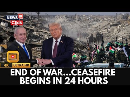 Trump Claims End Of War Near, Hostages To Be Freed Early Next Week | Gaza Peace Deal | Israel | 4K