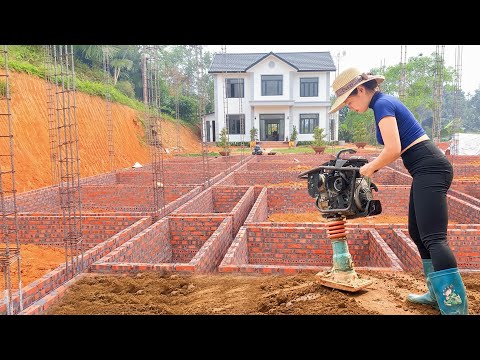 FULL VIDEO: The Construction Process Of A 100 Thousand Dollar House from Foundation To Finish