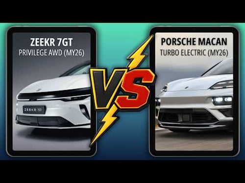 Zeekr 7GT AWD vs Porsche Macan Turbo Electric | Which EV Wins? ⚡️