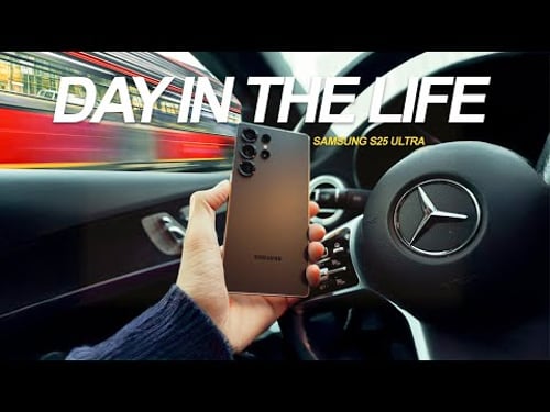 Real Day In The Life Living With Samsung Galaxy S25 Ultra vs iPhone 17 Pro - (Battery & Camera Test)