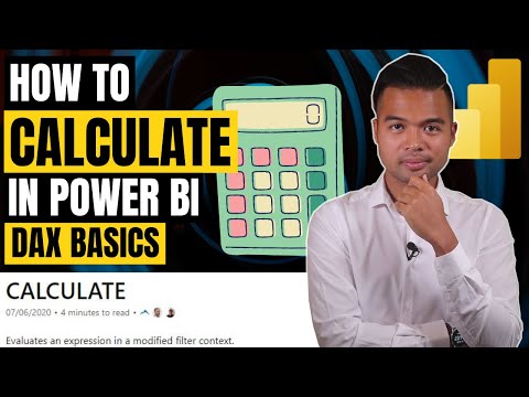 How to use the CALCULATE DAX with examples // Beginners Guide to Power BI in 2020