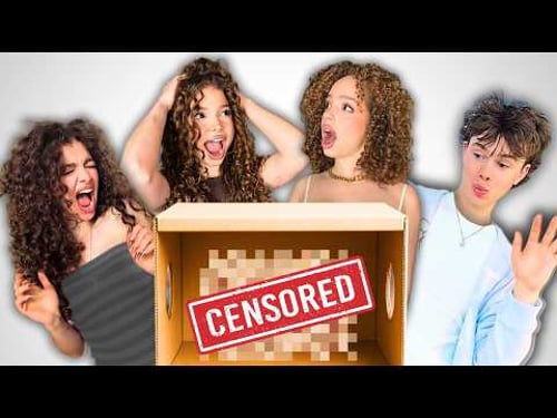 Kalogeras Sisters WHAT'S IN THE BOX CHALLENGE!