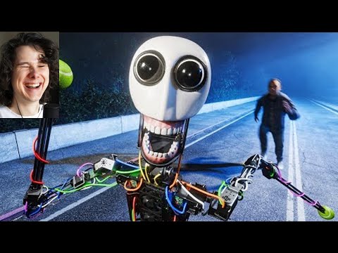 ЕГО ОСОЗНАННЫЙ РОБОТ В РЕАЛЬНОЙ ЖИЗНИ СБЕЖАЛ!!!