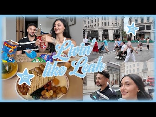 trying popular UK snacks in London with my British BF: LDN VLOG