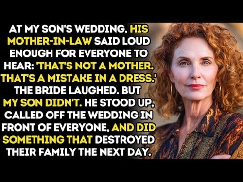 My Daughter-In-Law Mocked Me In Front Of 200 People At Her Wedding Next Day, Their World Collapsed