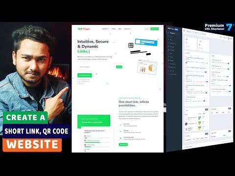 How to Create URL Shortener, QR Code, Bio Link Generator Website | Premium URL Shortener Tutorial
