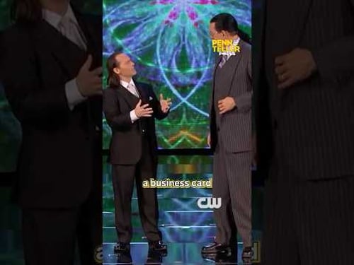Magic Number #pennandteller #magic #magician
