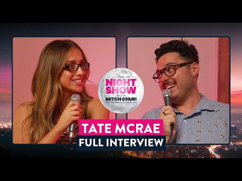Tate McRae On Aussie Audiences, Growing Up & Dating The Kid Laroi | The Night Show with Mitch Churi
