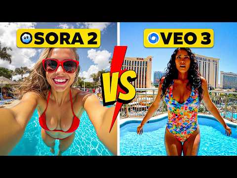 Sora 2 vs Veo 3: 8 Same-Prompt Tests (Who Wins & Why)