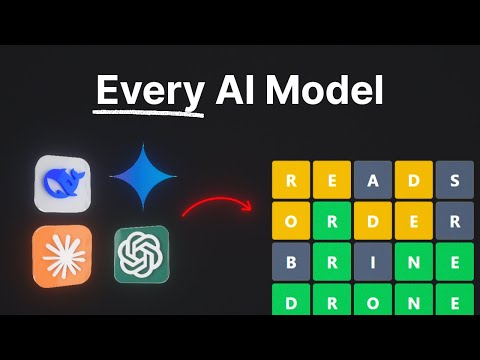 What Happens When 20 AI Models Play Wordle?