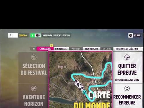 Live sur Forza Horizon on débute