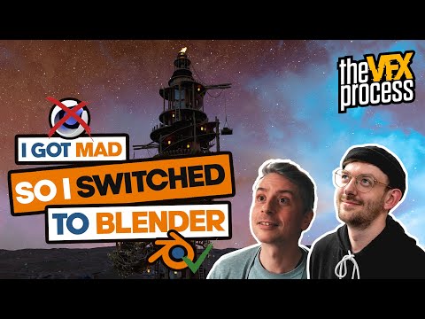Why I Switched To BLENDER From CINEMA 4D | Anthony Jegu | VFX Podcast #18