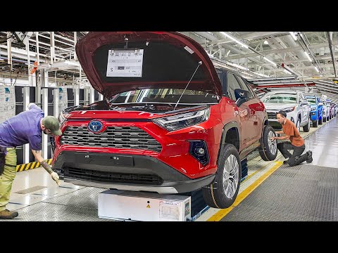Inside Canadian Massive Factory Producing Brand New Toyota RAV4 From Scratch