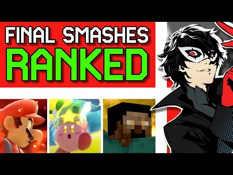Ranking ALL 87 Final Smashes in Super Smash Bros Ultimate