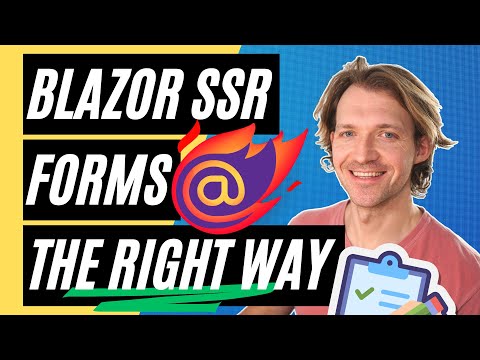 Forms with .NET 8 Blazor SSR (Static Server-Side Rendering) & Enhanced Navigation🔥