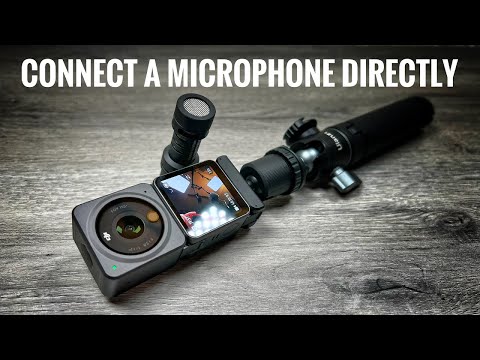 DJI Action 2 - Connect A Microphone Directly