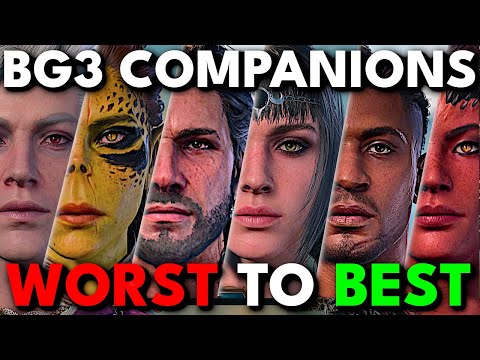 Every Baldur's Gate 3 Companion RANKED Worst to Best