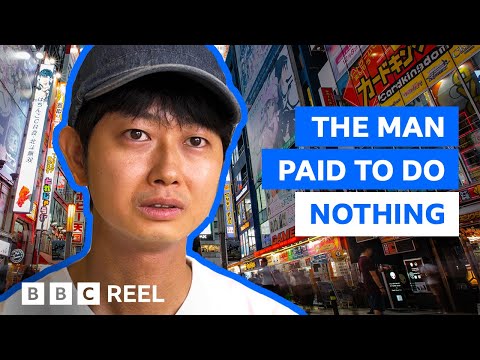 The Japanese man who gets paid to 'do nothing' | BBC Global