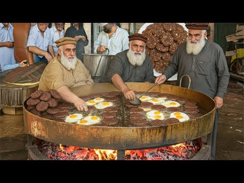 How the world famous Chapli Kabab Made | Complete process | Street food Afghanistan