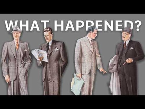 Why Did Men Stop Wearing Three-Piece Suits?